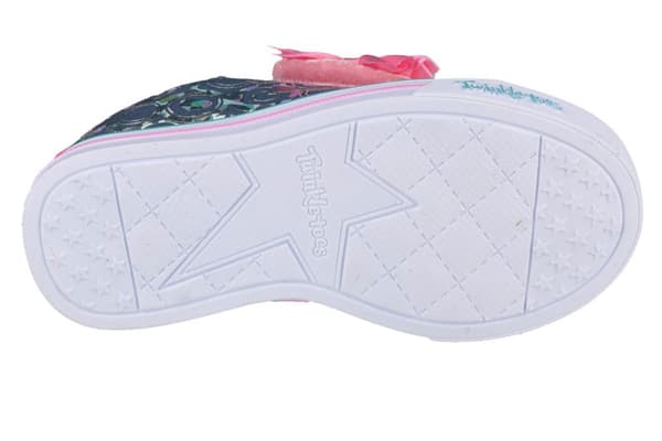 Skechers Sparkle Lite-Lil Heartsland 314754N-DMLT, för tjej, Sportskor, grå