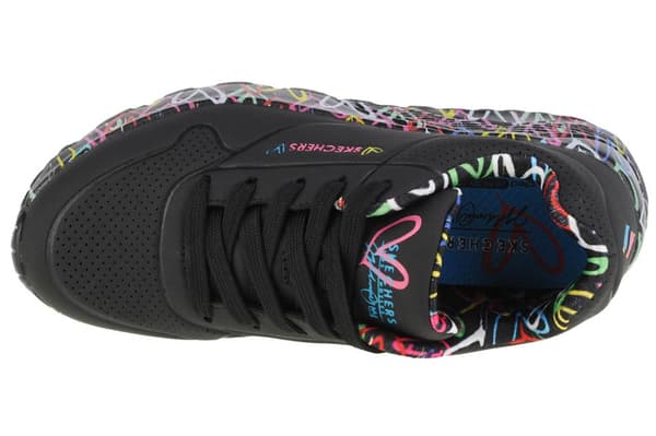 Skechers Uno Lite 314976L-BKMT, til Pige, Sneakers, sort