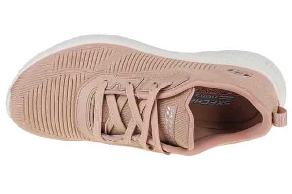 Skechers Bobs Squad-Tough Talk 32504-NUDE, Kvinna, Sneakers, rosa