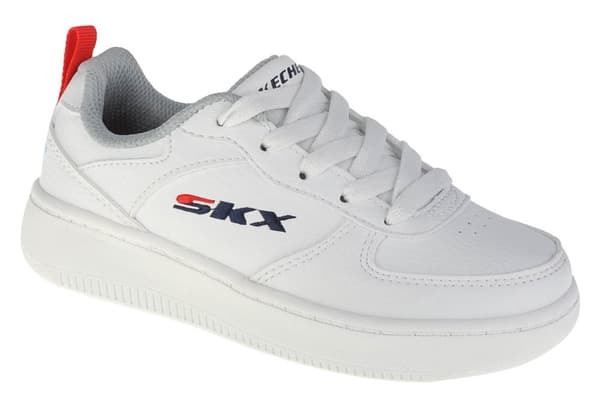Skechers Sport Court 92 405696L-WHT, för pojke, Sneakers, vit