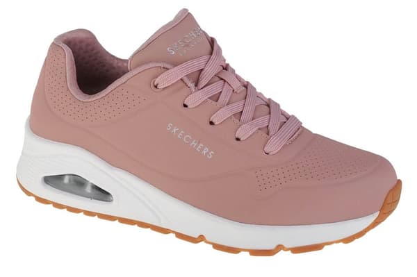 Skechers Uno-Stand on Air 73690-BLSH, Kvinna, Sneakers, rosa