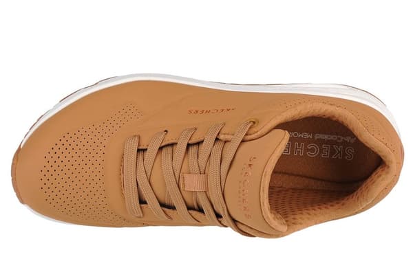 Skechers Uno-Stand on Air 73690-TAN, Kvinde, Sneakers, brun