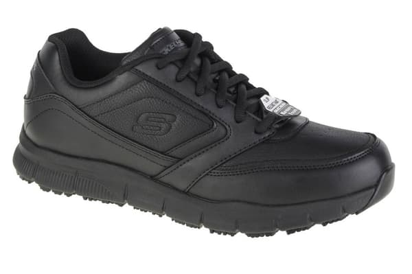 Skechers Nampa 77156EC-BLK, Man, work boots, svart