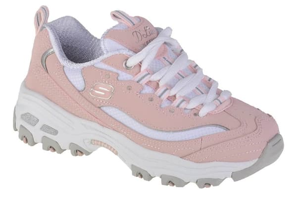 Skechers D'Lites- Biggest Fan 80587L-LPKW, för tjej, Sneakers, rosa 27.5