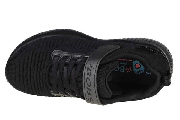 Skechers Bobs Squad-Charm League 85686L-BBK, för tjej, Sneakers, svart