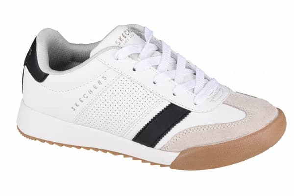 Skechers Zinger 93520L-WBK, för tjej, Sneakers, vit 33.5