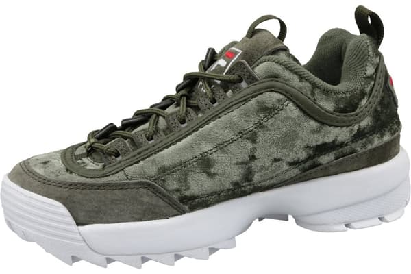 Fila Disruptor S Wmn Low  1010555-50I, Kvinde, Sneakers, grøn
