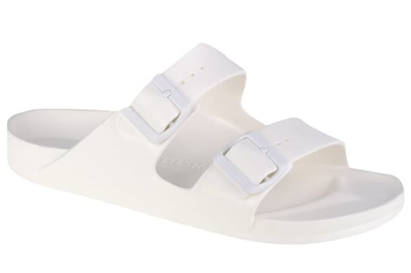 Birkenstock Arizona W Eva 129443, Kvinna, Tofflor, vit