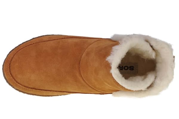 Sorel Nakiska Bootie 1876141224, Kvinna, Vinterkängor, brun