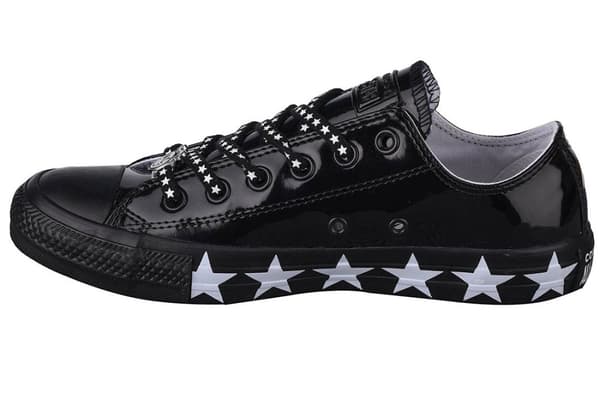 Converse Chuck Taylor All Star Miley Cyrus 563720C, Kvinna, Plimsolls, svart
