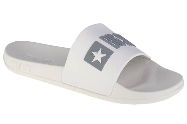 Big Star W Slipper FF274A199-101, Kvinna, Tofflor, vit