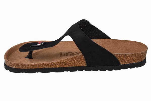 Geographical Norway Sandalias Esclavas Bios GNW20408-01, Kvinna, Flip flops, svart