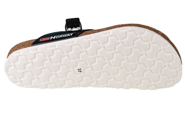 Geographical Norway Sandalias Infradito Donna GNW20415-35, Kvinna, Flip flops, svart
