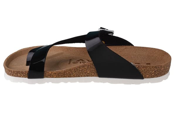 Geographical Norway Sandalias Infradito Donna GNW20415-35, Kvinna, Flip flops, svart