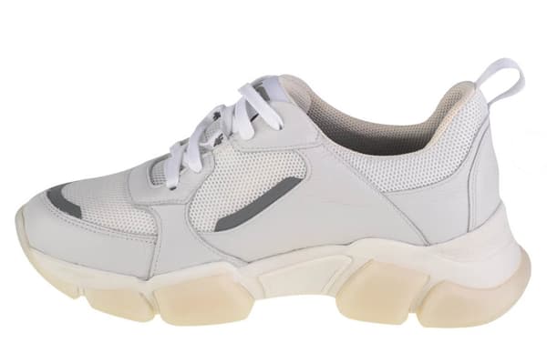 4F Wmn's Casual H4L-OBDL254-10S, Kvinna, Sneakers, vit
