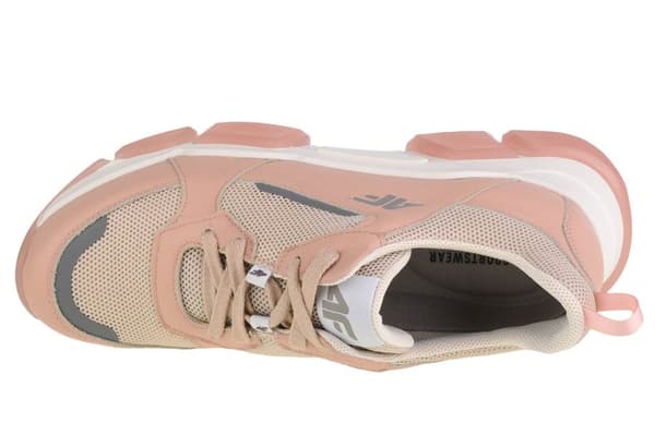 4F Wmn's Casual H4L-OBDL254-56S, Kvinna, Sneakers, rosa