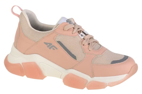 4F Wmn's Casual H4L-OBDL254-56S, Kvinna, Sneakers, rosa