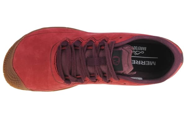 Merrell Vapor Glove 3 Luna Leather J94884, Kvinna, Löparskor, vinröd