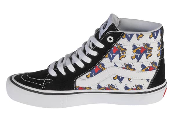 Vans Skate Wolf Sk8 Hi Pro VN0A45JD11Z, Unisex, Plimsolls, svart