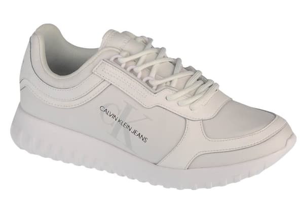 Calvin Klein Runner Laceup YW0YW00375-0K4, Kvinna, Sneakers, vit