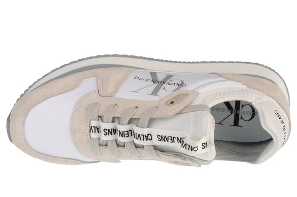 Calvin Klein Runner Laceup YW0YW00462-YAF, Kvinde, Sneakers, hvid