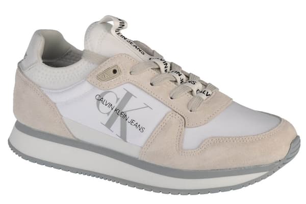 Calvin Klein Runner Laceup YW0YW00462-YAF, Kvinde, Sneakers, hvid