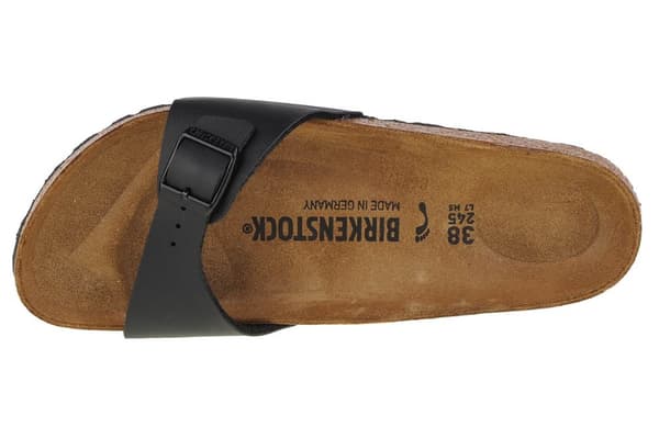 Birkenstock Madrid BF 0040793, Kvinna, Tofflor, svart
