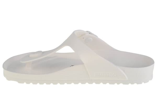 Birkenstock Gizeh 0128221, Kvinna, Flip flops, vit