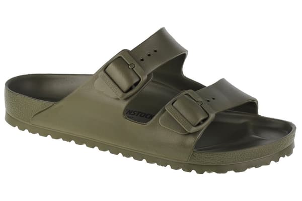 Birkenstock Arizona 1019094, Mand, Slides, grøn