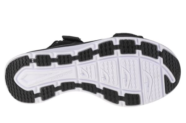 Skechers D'Lux Walker Kind Mind 119302-BKW, Kvinde, Sandaler, sort