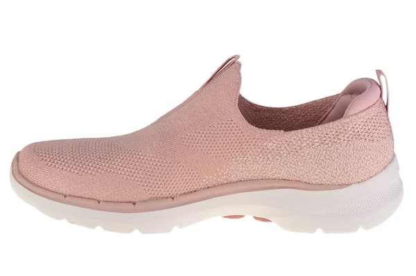 Skechers Go Walk 6 124502-LTPK, Kvinde, Sneakers, lyserød