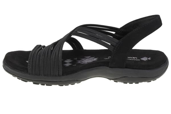 Skechers Reggae Slim Simply Stretch Sandals 163023-BLK, Kvinna, Sandaler, svart