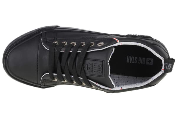 Big Star Shoes KK274006, Kvinde, Plimsolls, sort