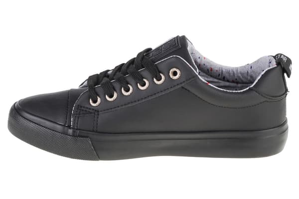 Big Star Shoes KK274006, Kvinde, Plimsolls, sort