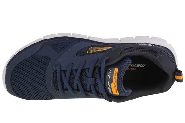 Skechers Track-Syntac 232398-NVY, Man, Sneakers, marinblå