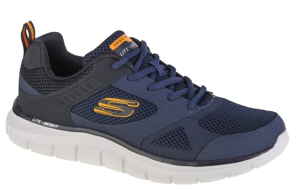 Skechers Track-Syntac 232398-NVY, Man, Sneakers, marinblå