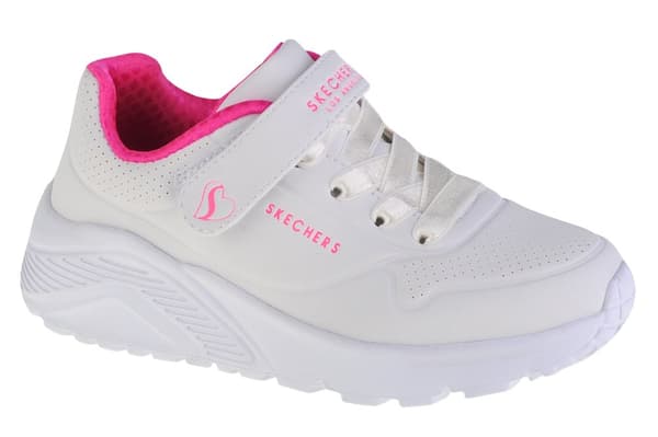 Skechers Uno Lite 310451L-WHP, för Tjej, Sneakers, vit White 32