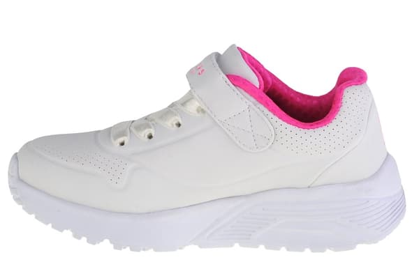 Skechers Uno Lite 310451L-WHP, för Tjej, Sneakers, vit