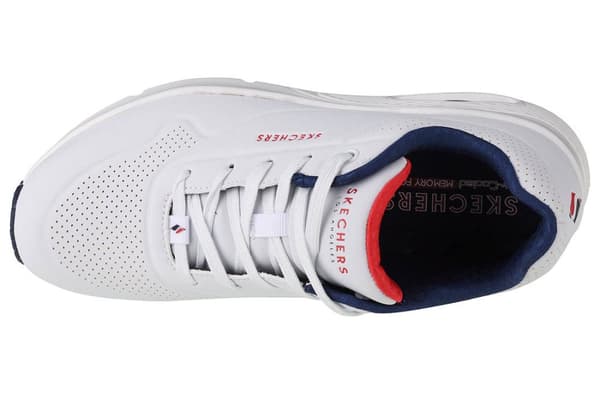 Skechers Uno-Stand on Air 73690-WNVR, Kvinna, Sneakers, vit