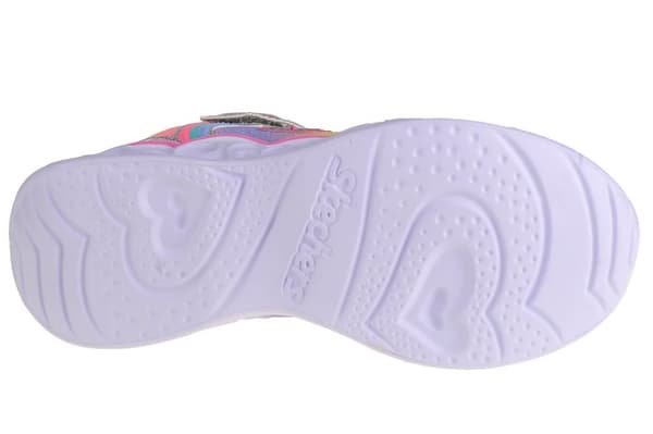 Skechers Heart Lights-Rainbow Lux 302308L-SMLT, för Tjej, Sneakers, grå