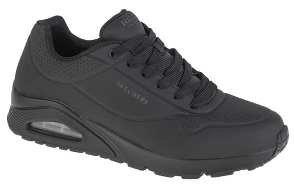 Skechers Uno-Stand On Air 52458-BBK, Mand, Sneakers, sort