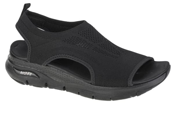 Skechers Arch Fit–City Catch 119236-BBK, Kvinde, Sandaler, sort