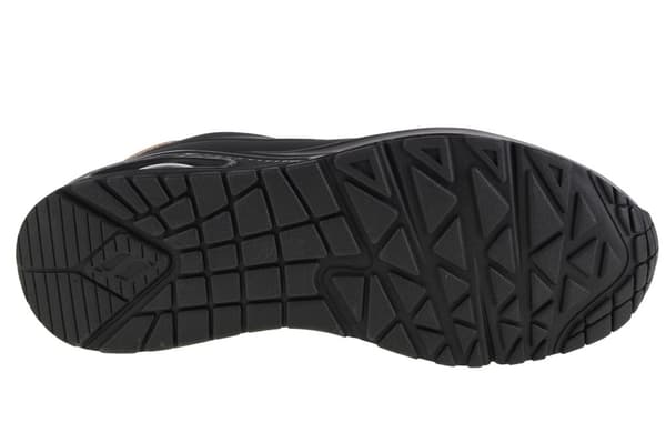 Skechers Uno-Shimmer Away 155196-BBK, Kvinna, Sneakers, svart