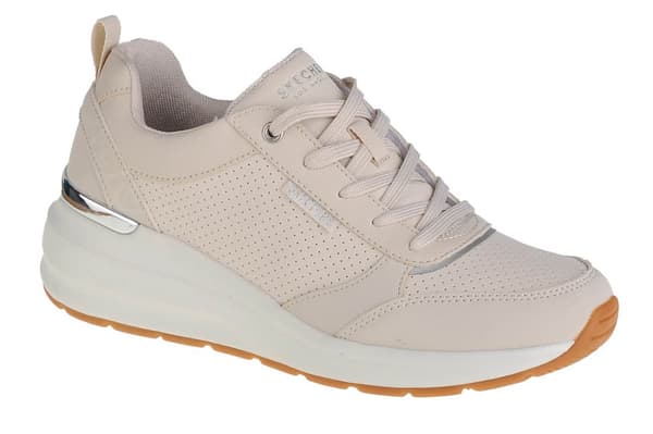 Skechers Billion-Subtle Spots 155616-OFWT, Kvinde, Sneakers, hvid