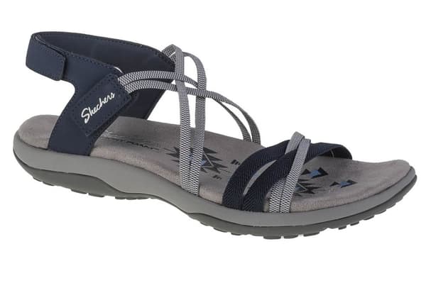 Skechers Reggae Slim–Takes Two 163112-NVY, Kvinna, Sandaler, marinblå