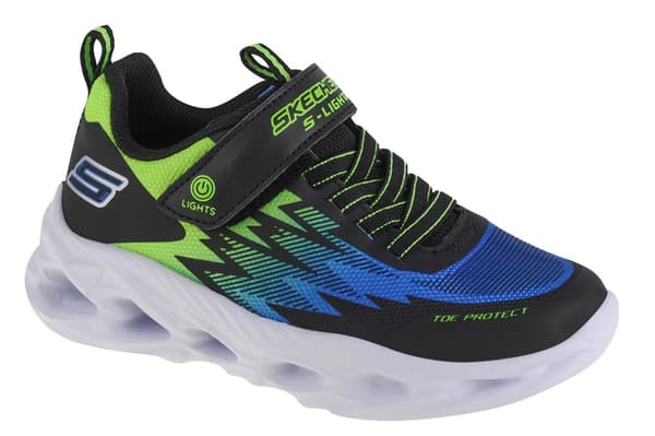 Skechers Vortex-Flash 400600L-BBLM, för Pojke, Squashskor, svart