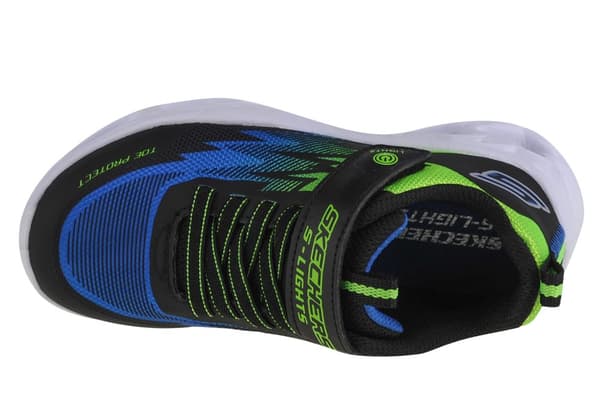 Skechers Vortex-Flash 400600L-BBLM, til Dreng, Sportssko, sort