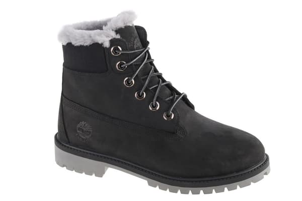 Timberland Premium 6 IN WP Shearling Boot Jr 0A41UX, för Pojke, Kängor, svart