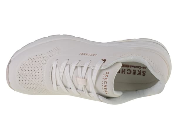 Skechers Million Air-Elevated Air 155401-WHT, Kvinna, Sneakers, vit