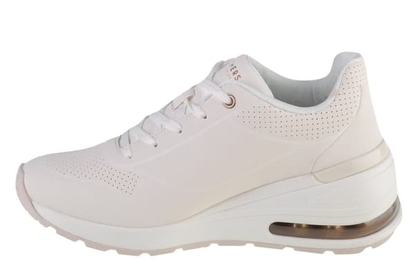 Skechers Million Air-Elevated Air 155401-WHT, Kvinna, Sneakers, vit